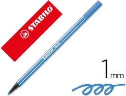 Rotulador acuarelable Stabilo Pen 68 tinta azul oscuro